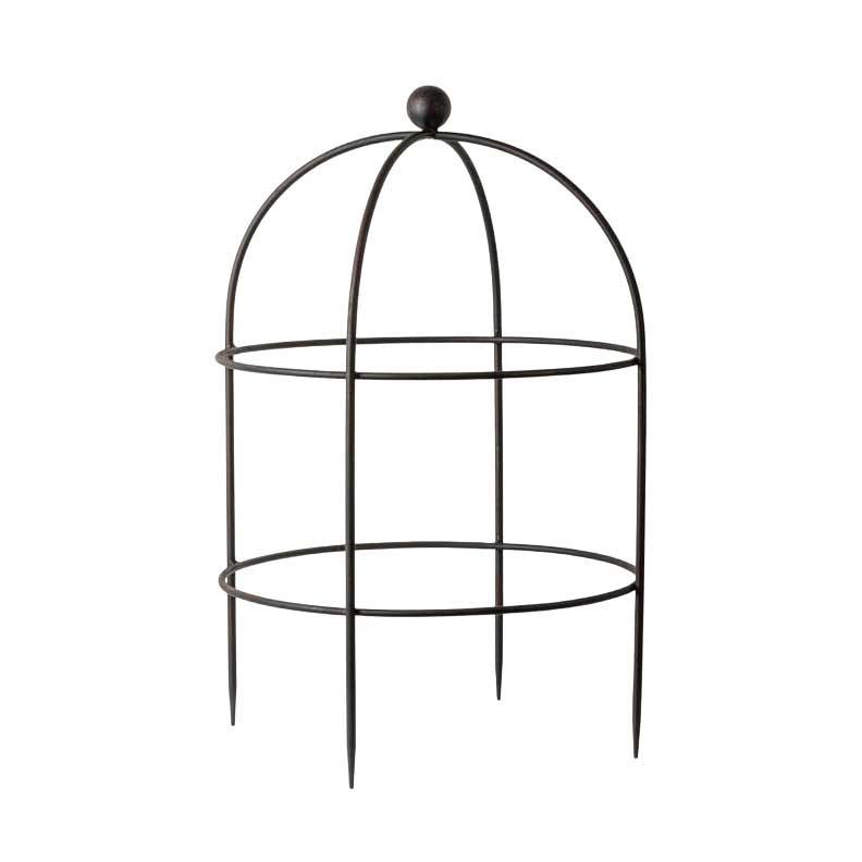 French Country Eden Iron Garden Cloche Small